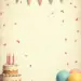 Free 2025 Birthday Backgrounds with Customizable Name Spaces