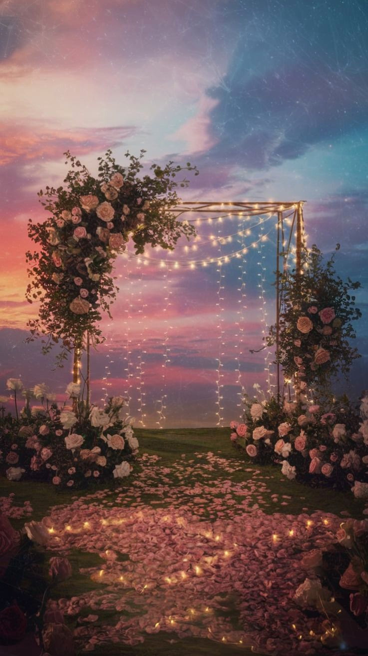 Unforgettable Wedding Backdrops to Make Your Big Day Shine