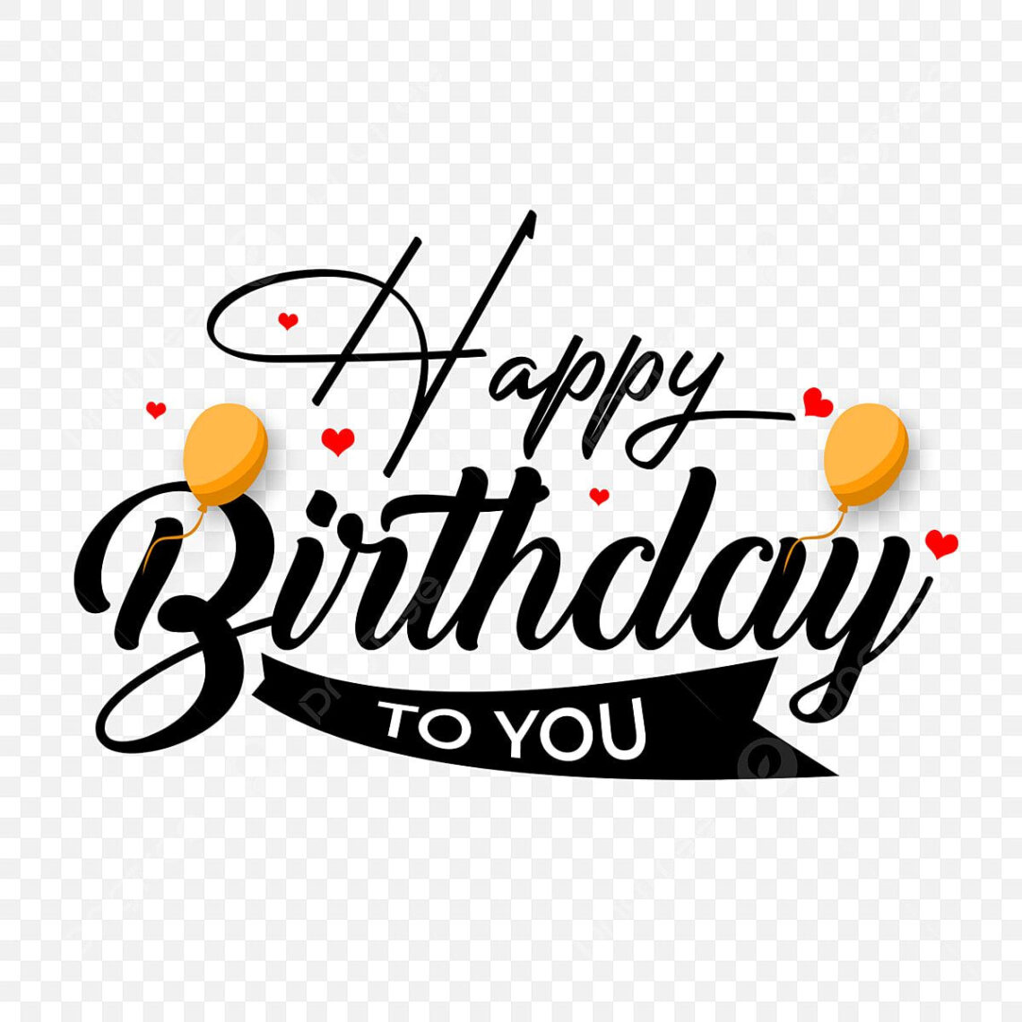 Free Happy Birthday Ribbons: Celebrate in Style