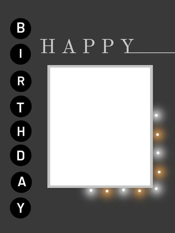 Birthday Photoshoot Ideas: Grey Backdrop, Twinkling Lights Magic