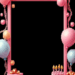 Free Happy Birthday Photo Frames in Pink
