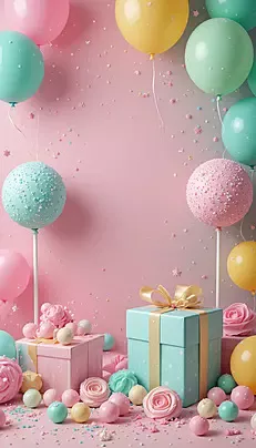 Free Sweet Pinata Backgrounds for Kids’ Birthday Parties
