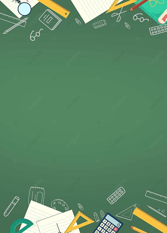 Free Cartoon Blackboard Wallpaper for Learning