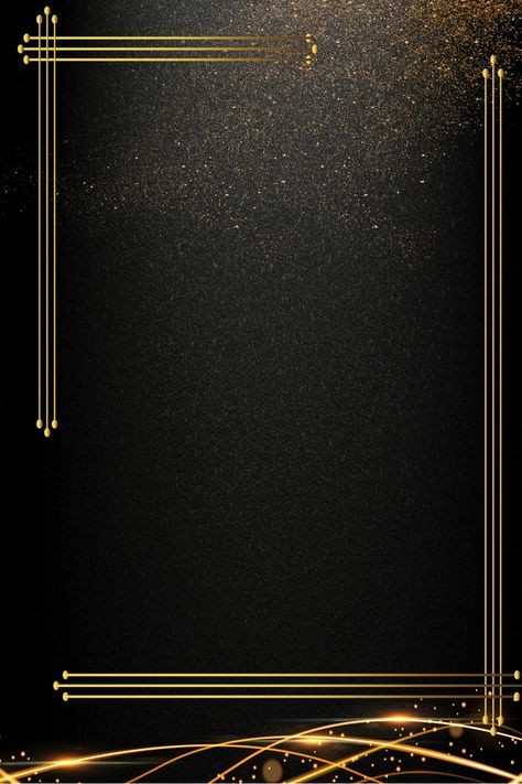 Free Black Gold Background Templates for Your Business