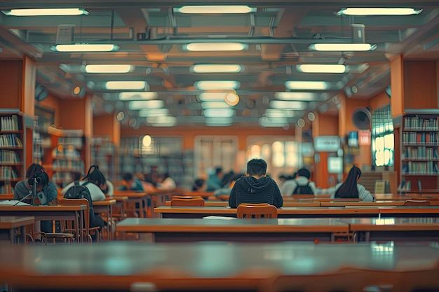 Mysterious School Library Awaits: Moody Study Space