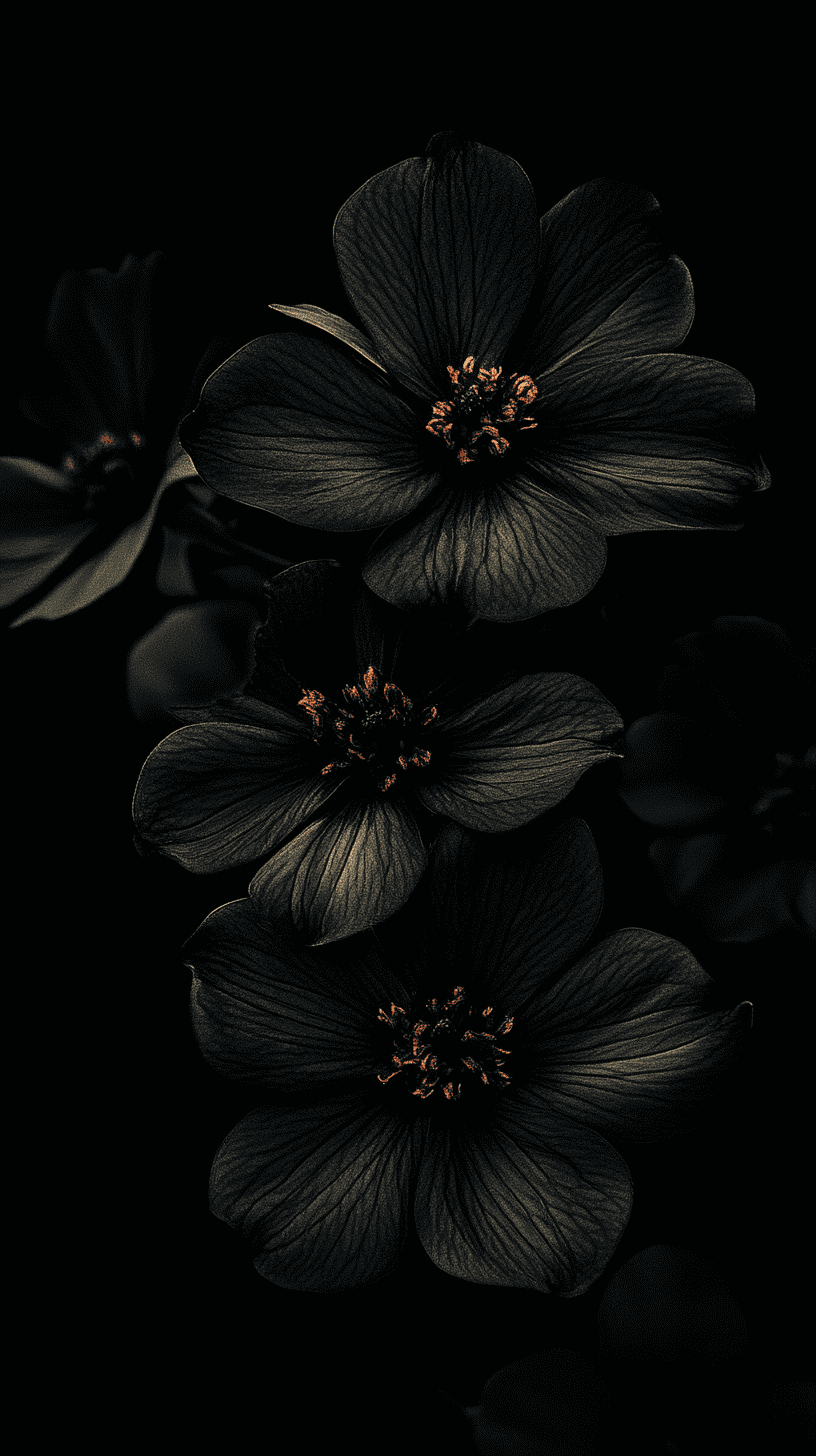 Dull Bright Screens: 20 Stylish Dark Phone Wallpapers