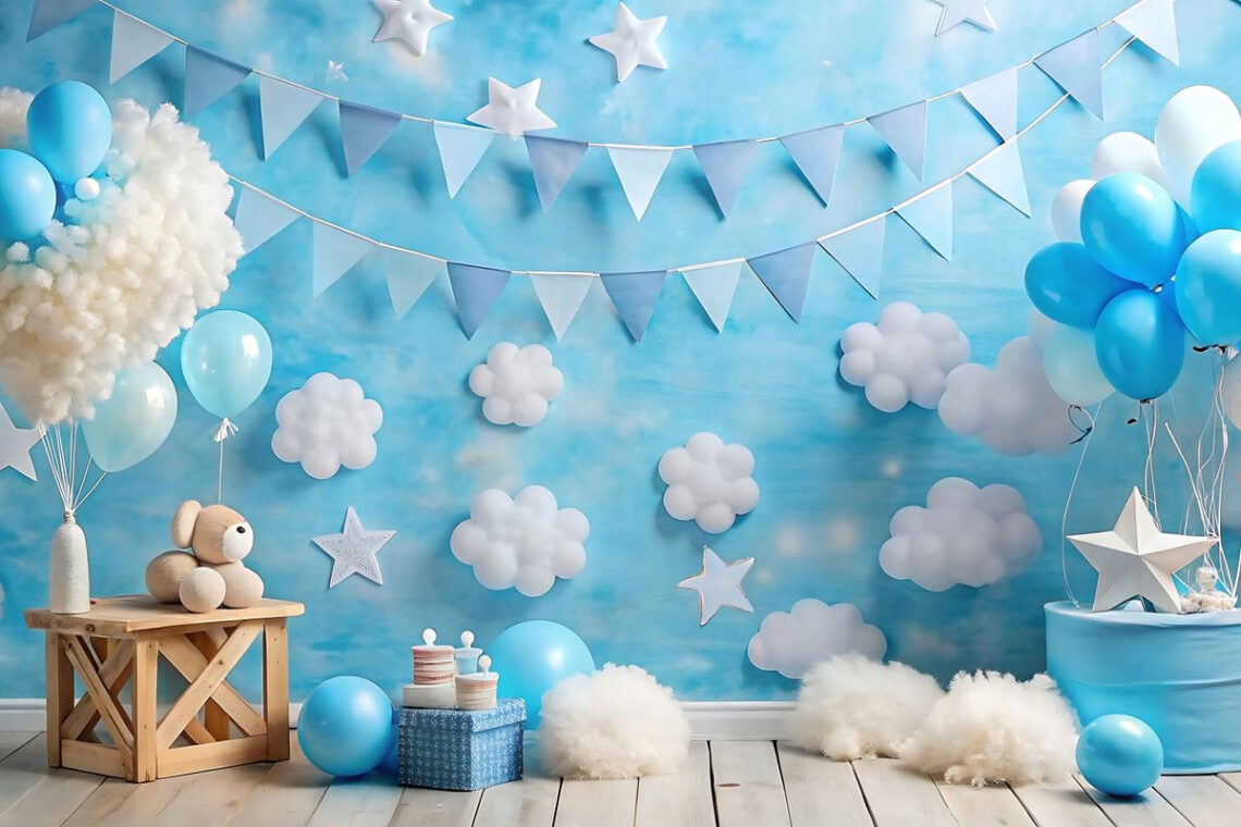 Celebrate in the Clouds: DIY Birthday Photo Booth