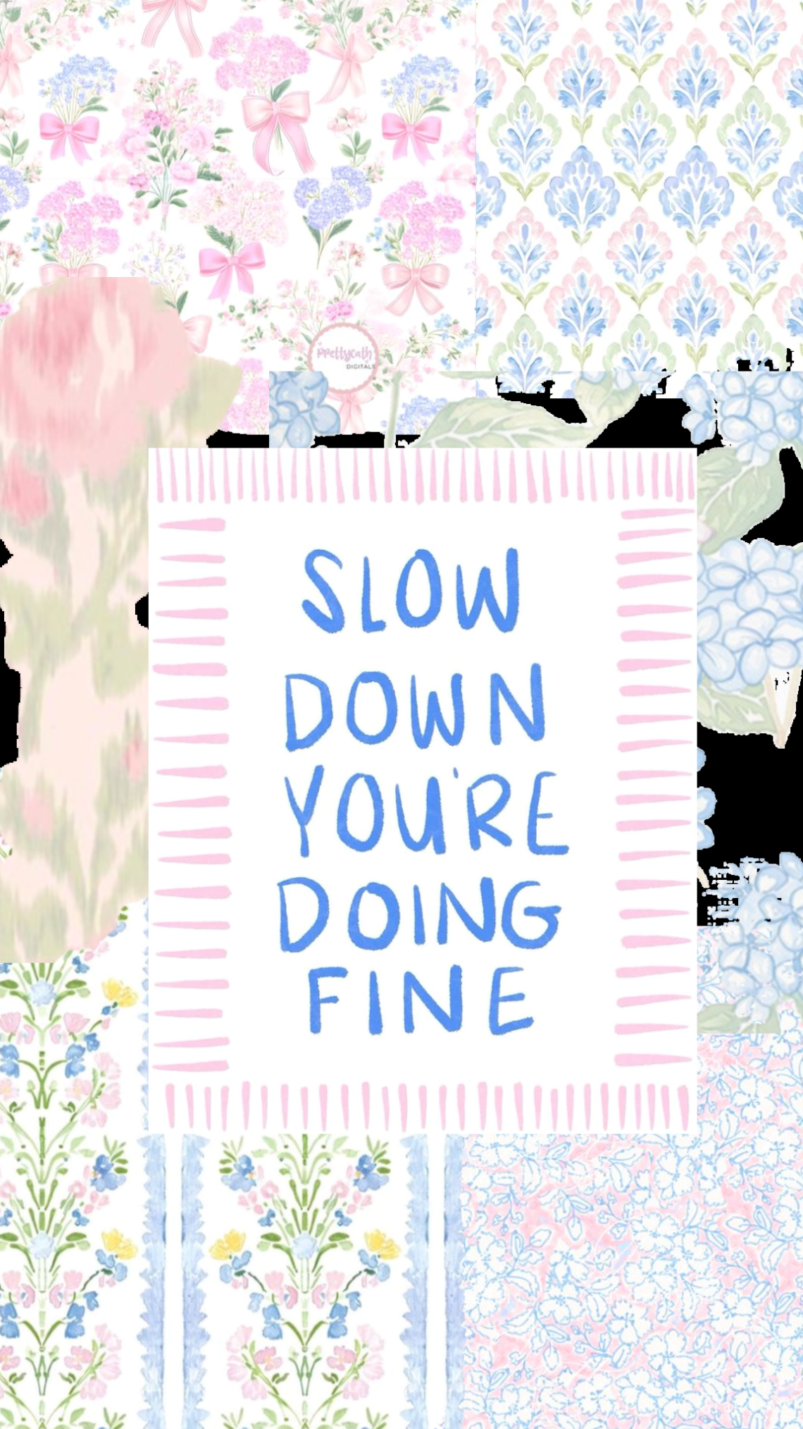 Love Shack Wedding: Hydrangea Phone Background Collage Ideas