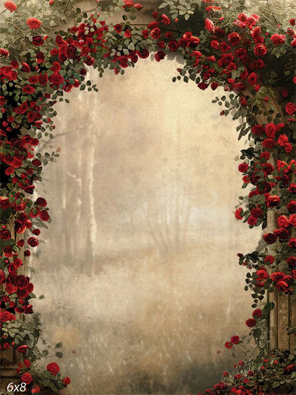 Romantic Rose Archway Blooms