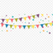 Download Free Happy Birthday Confetti PNG Files
