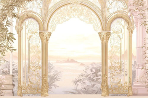 Elevate Your Entryway with Nature-Inspired Gates