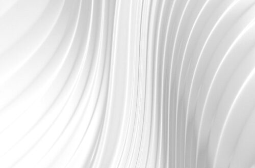 Sleek White Backdrop