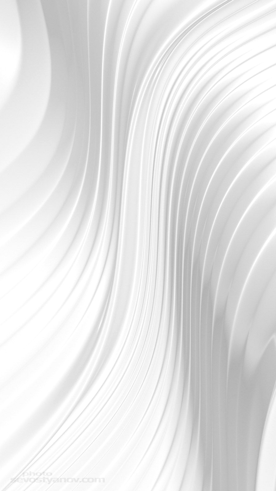 Sleek White Backdrop