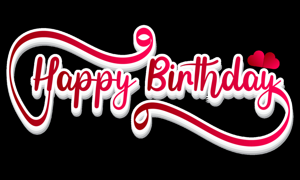Free Happy Birthday Designs with Heart Background
