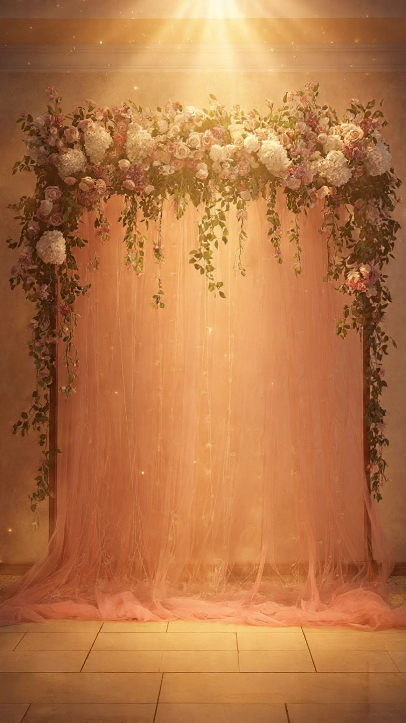 Dreamy Floral Arch Backdrops to Steal Your Heart