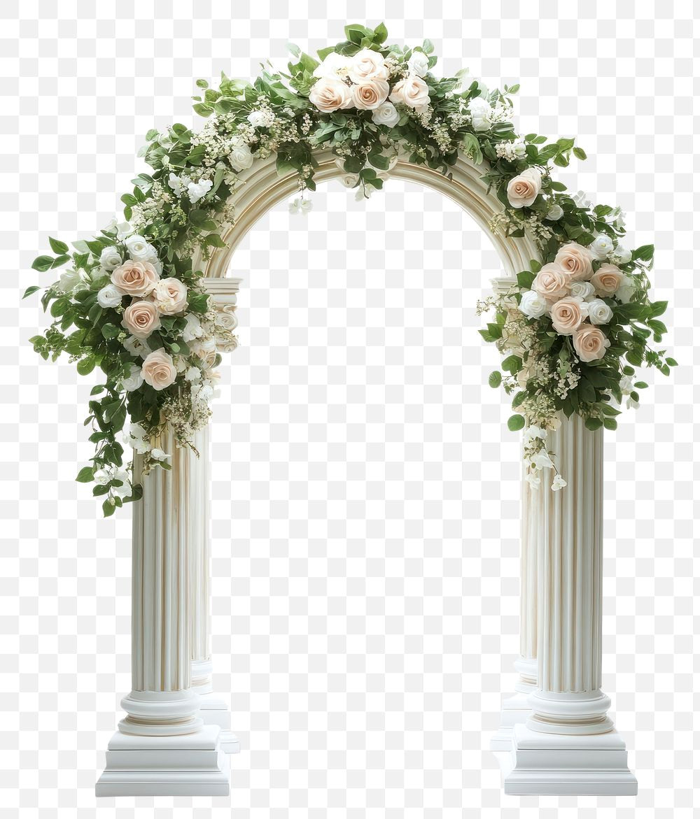 Stunning Flower Arch Backdrops for Wedding Bliss