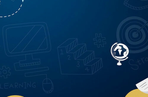 Turquoise Chaos School Wall Murals (PSD Free Download)