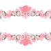 Floral Border: Spring Floral Wreath for Vouchers and Brochures
