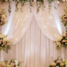 Magical Wedding Backdrops: Twinkling Lights & Blooming Beauty Magical Wedding Backdrops: Twinkling Lights & Blooming Beauty
