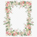 Free Vintage Floral Borders: 15 PNG Images