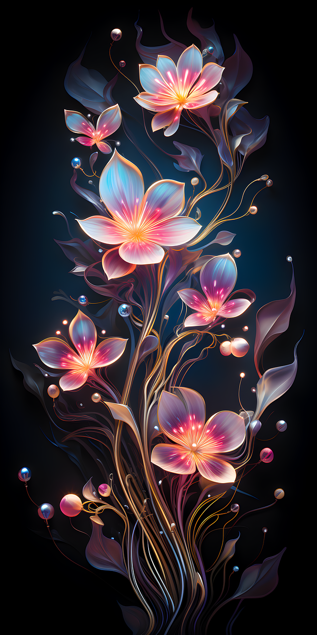 Breathe in Calm: Royalty-Free Flower Wallpapers