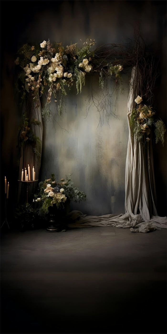 Add a Touch of Floral Elegance with This Fine Art Photo Backdrop