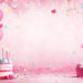 Free Printable Birthday Cake with Balloons & Cupcakes