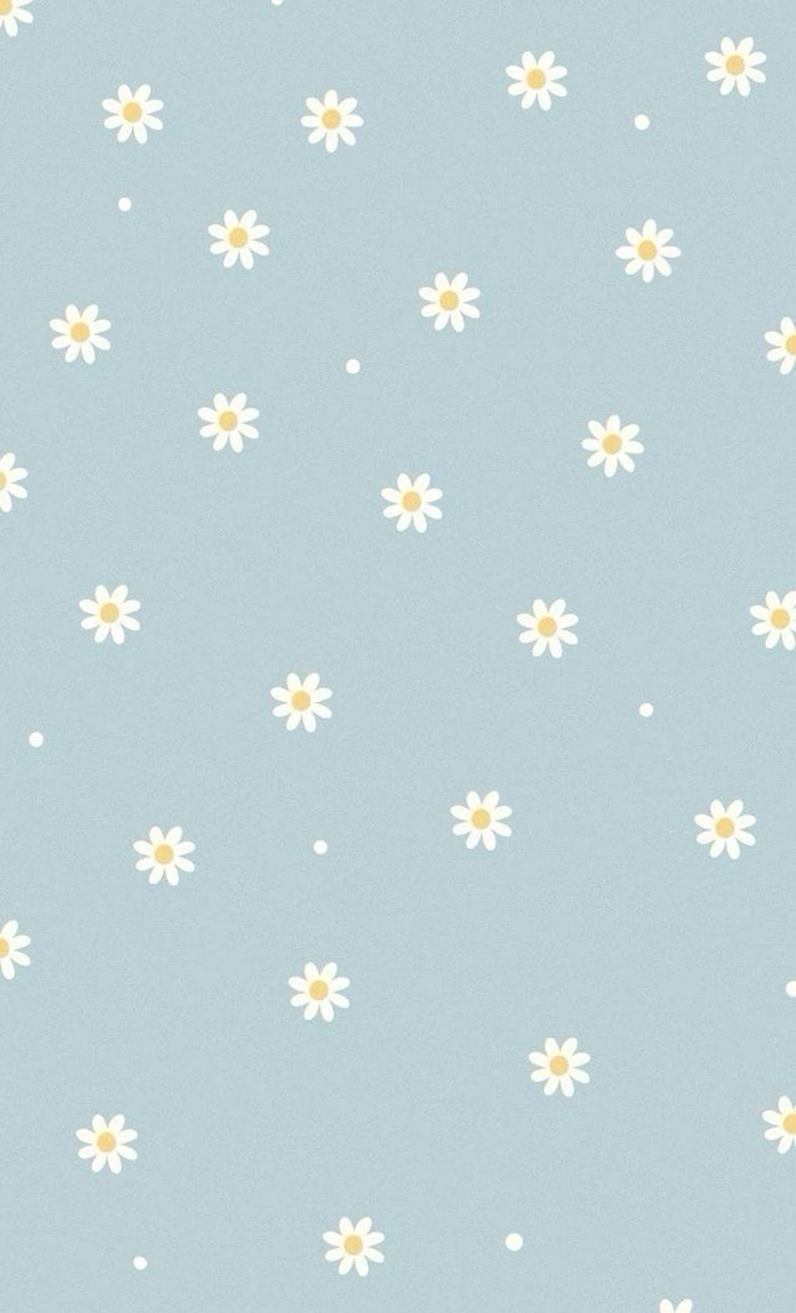 35 Lovely Minimal Daisy iPhone Wallpapers