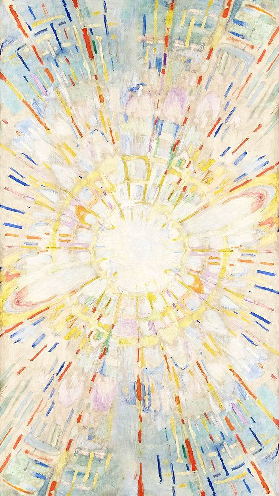 Unleash Solace: Vibrant Edvard Munch iPhone Wallpapers