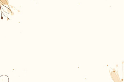 Free Brown Frame Background with Beige Background