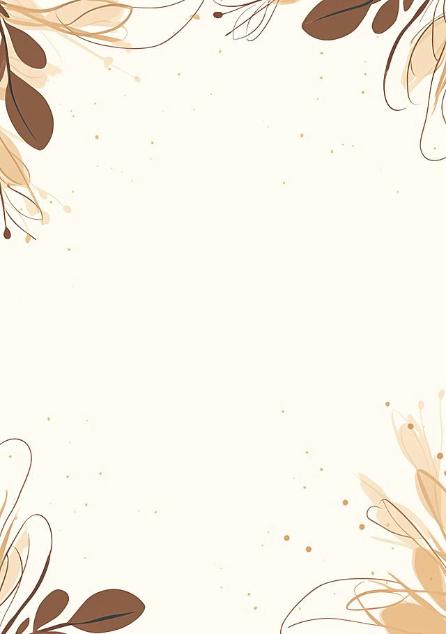 Free Brown Frame Background with Beige Background