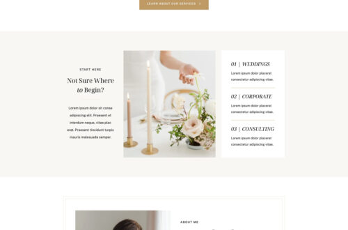 Elegance Meets Luxury: Chic Luxury Wedding Website Theme Elegance Meets Luxury: Chic Luxury Wedding Website Theme