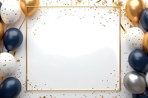 50+ Minimalist Happy Birthday Party Backgrounds