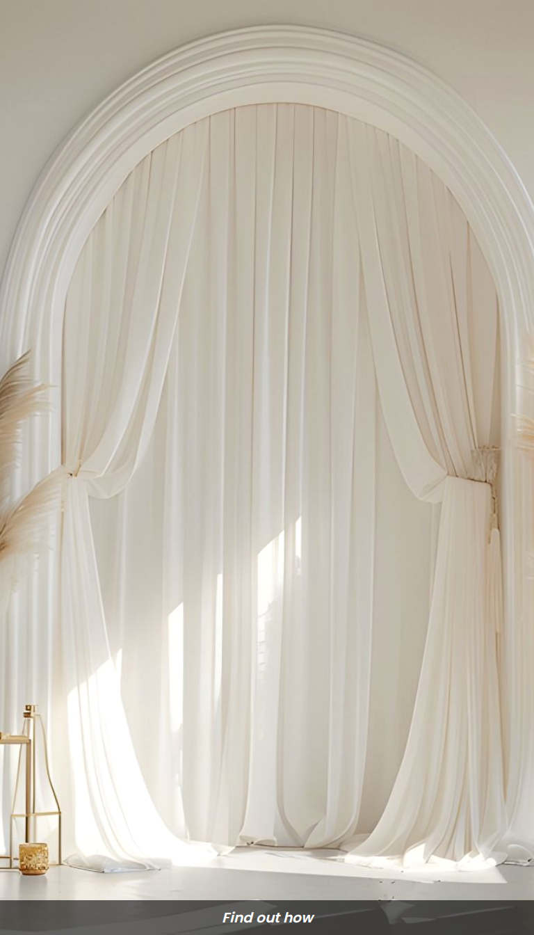 Elegant White Backdrop for Luxury Weddings