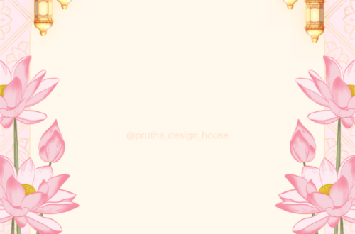 Boho Chic Floral Backgrounds for Festive Invitations