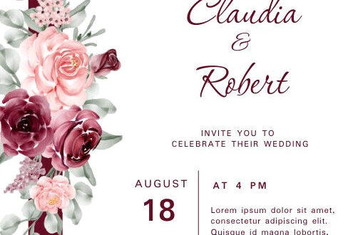 Elegant Floral Wedding Sign Ideas