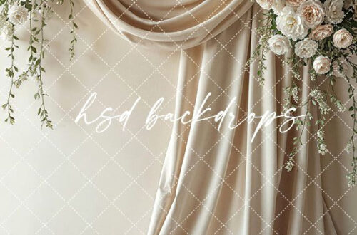 Elegant Peony Drapes with 3 Sweeping Options Elegant Peony Drapes with 3 Sweeping Options