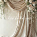 Elegant Peony Drapes with 3 Sweeping Options