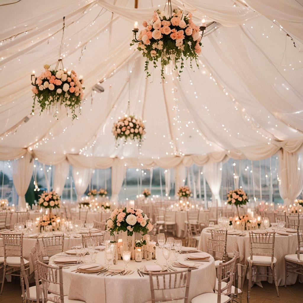 Romantic Nighttime Wedding Decor Inspiration
