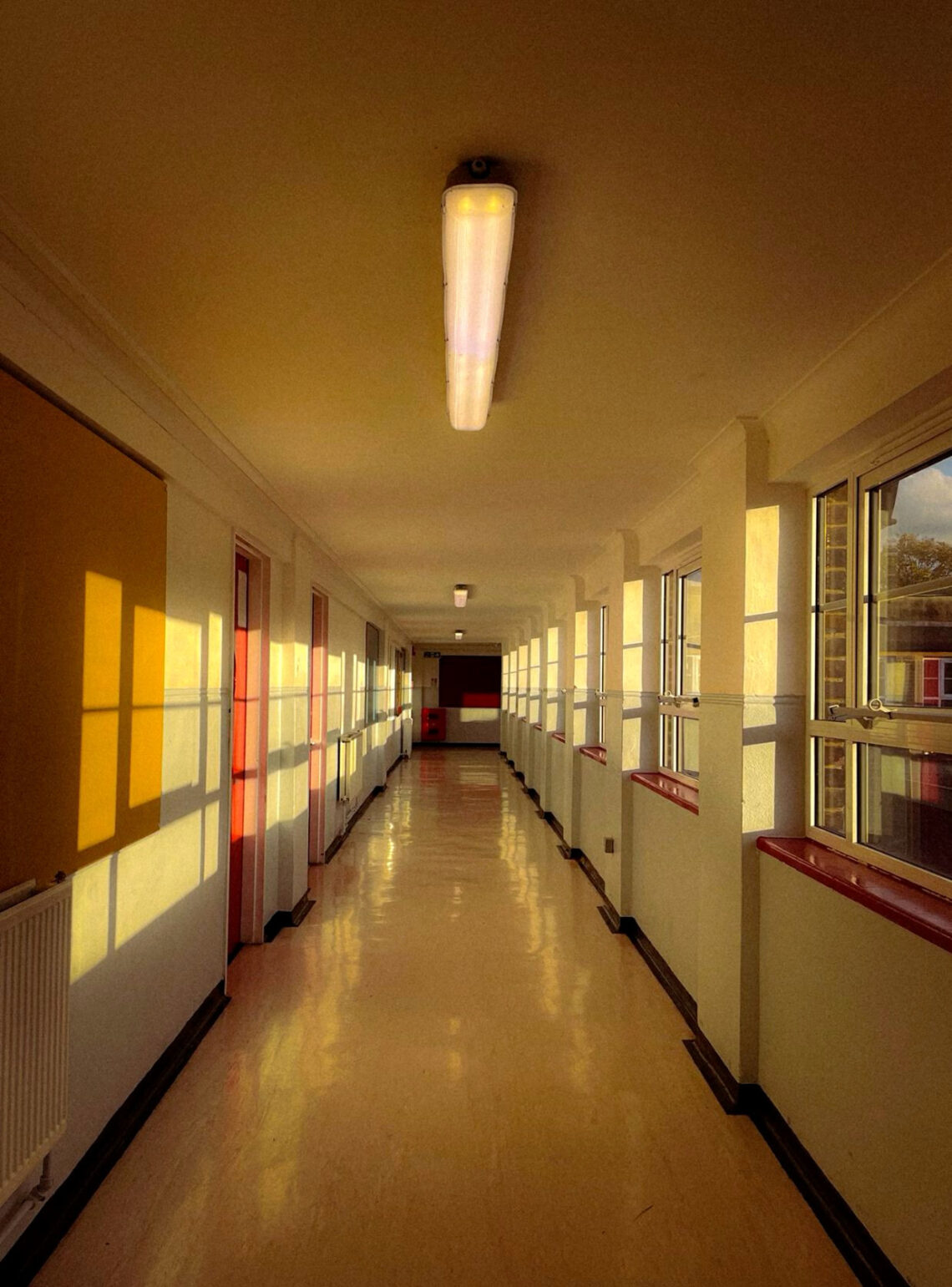 Warm Glow in the Hallway of Dreams