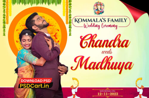 Free Hindu Wedding PSD Template for Modern Couples Free Hindu Wedding PSD Template for Modern Couples