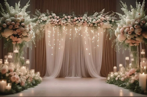 Dazzling Floral Wedding Backgrounds to Download