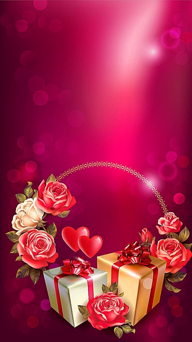 Romantic Purple Rose Backgrounds (Free PNG & Vector)