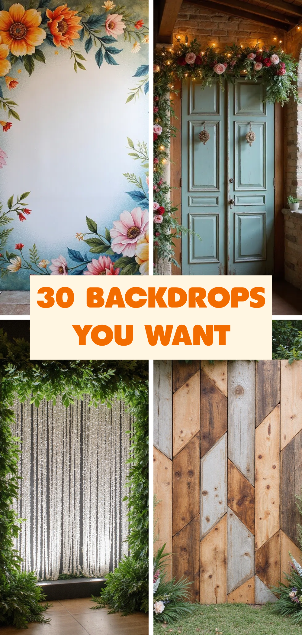 Stunning Reception Backdrop Ideas to Copy Now