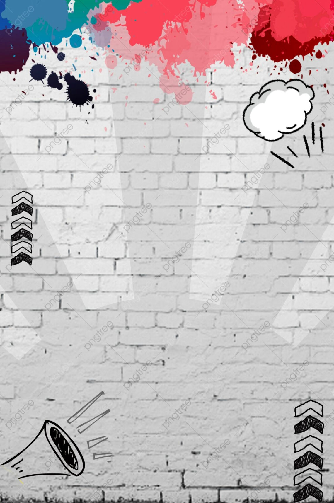 Free Minimalist Graffiti Wallpaper