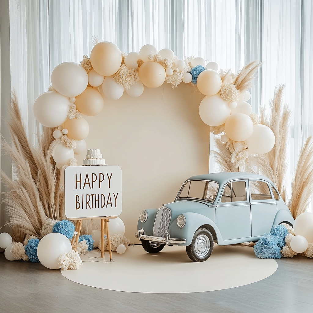 Elevate Your Party Style with a Show-Stopping Backdrop