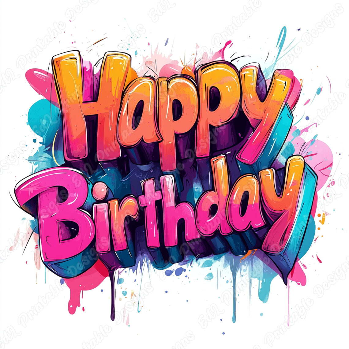 Birthday Wishes: 20 Colorful Clip Art Designs
