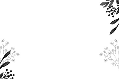 Elegant Black Florals: 20+ Wedding Invitation Templates