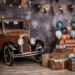 Little One’s First Birthday: Adorable Car-Themed Backdrop Ideas