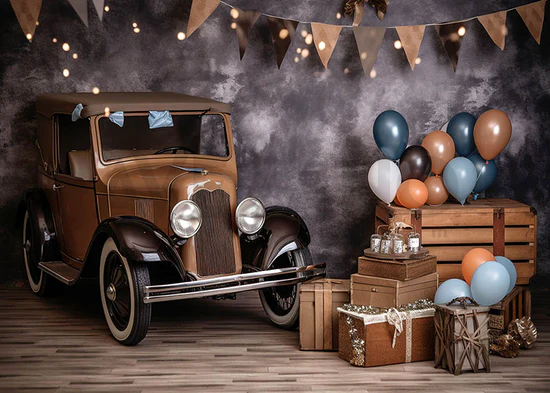 Little One’s First Birthday: Adorable Car-Themed Backdrop Ideas